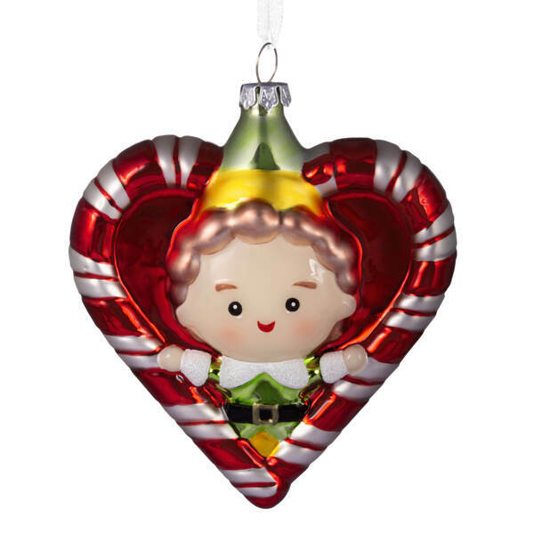 Item 334137 Elf In Wreath Ornament