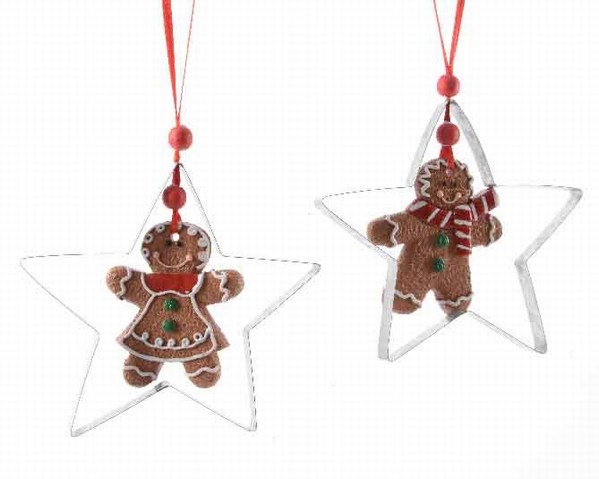 Item 360089 Gingerbread Star Ornament
