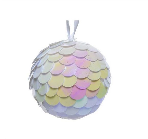 Item 360170 Iridescent Ball Ornament