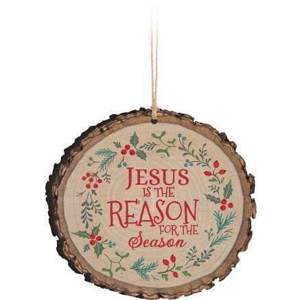 Item 364031 Jesus Is The Reason For The Season Barky Ornament