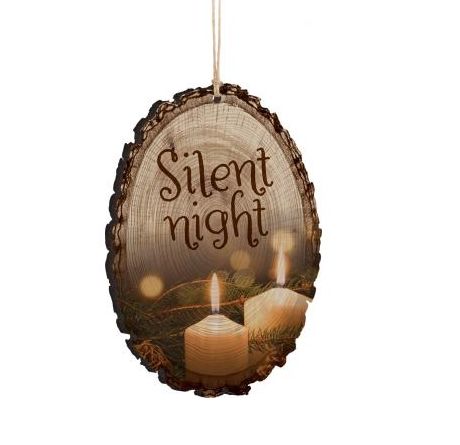 Item 364033 Silent Night Barky Ornament