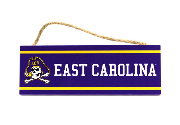 Item 364550 East Carolina University Pirates School & Logo Door Hanger
