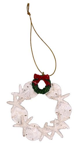 Item 396136 Starfish/Sand Dollar Wreath Ornament