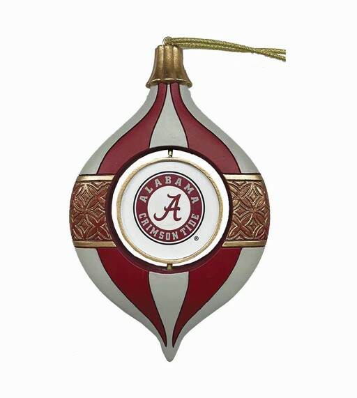 Item 401149 Alabama Spinning Bulb Ornament