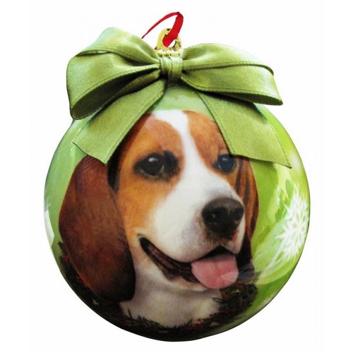 Item 407072 Shatterproof Beagle Ball Ornament