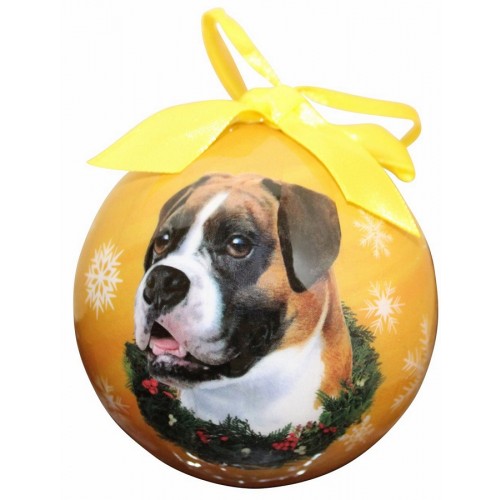 Item 407075 Shatterproof Uncropped Boxer Ball Ornament