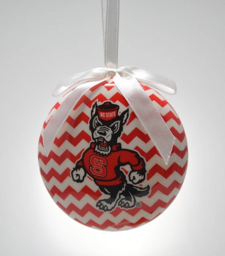 Item 416305 North Carolina State University Wolfpack Chevron Ornament
