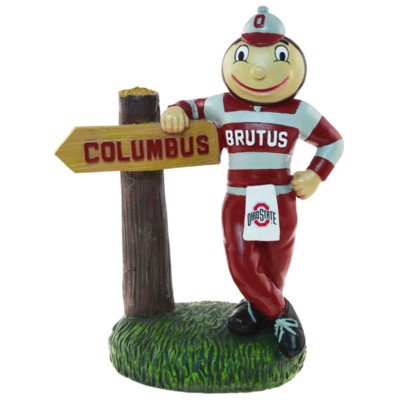 Item 416396 Ohio State University Buckeyes Mascot With Sign
