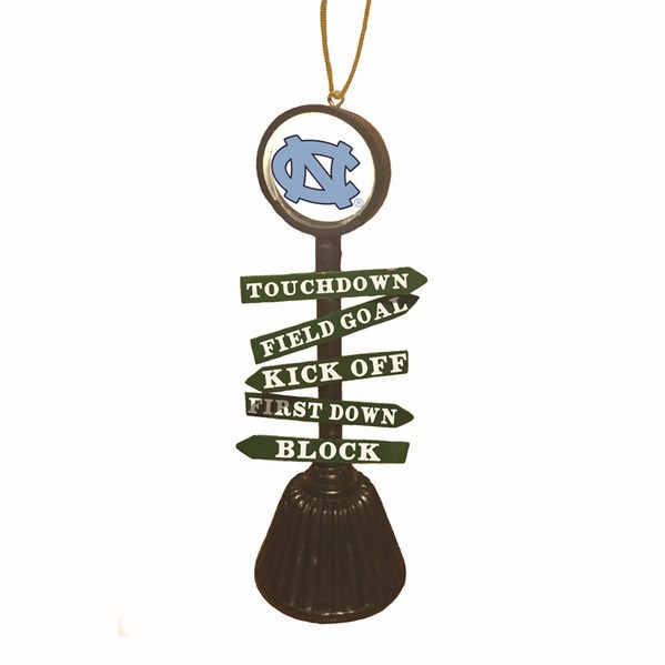 Item 420332 University of North Carolina Tar Heels Fan Crossing Ornament