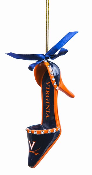 Item 420564 University of Virginia Cavaliers High Heel Shoe Ornament