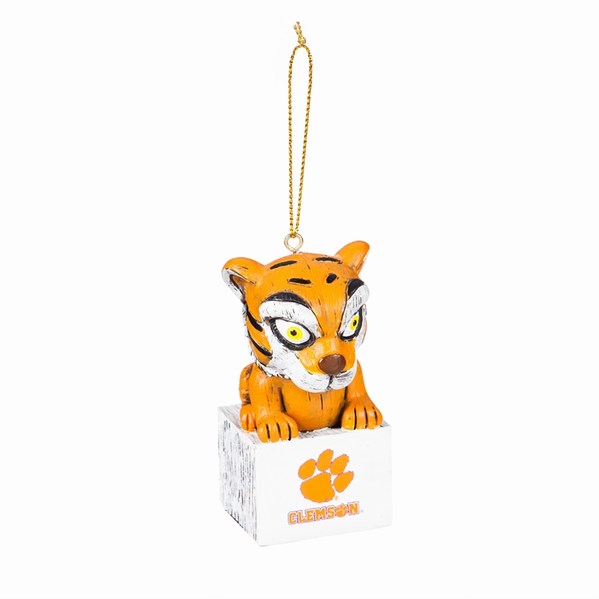 Item 420618 Clemson University Tigers Mascot Ornament