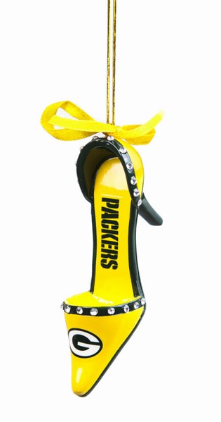 Item 420831 Green Bay Packers High Heel Shoe Ornament