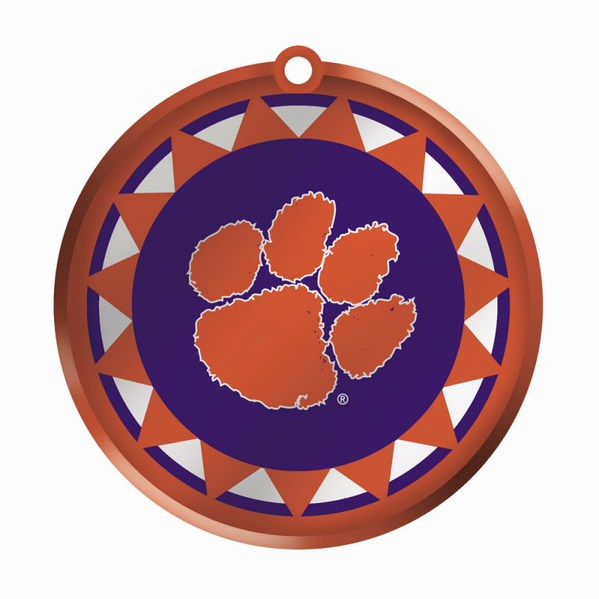 Item 421030 Clemson University Tigers Logo Disc Ornament