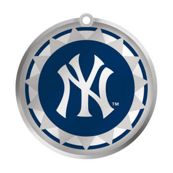 Item 421042 New York Yankees Logo Disc Ornament