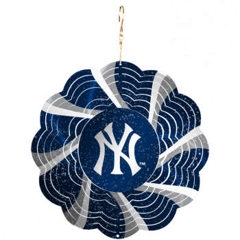 Item 421116 New York Yankees Geo Spinner Ornament
