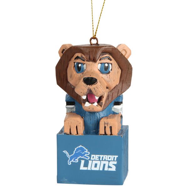 Item 421256 Detroit Lions Mascot Ornament