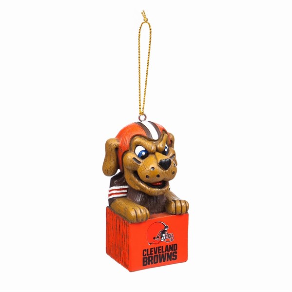 Item 421259 Cleveland Browns Mascot Ornament