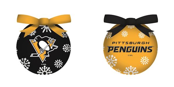 Item 421303 Pittsburgh Penguins Light Up LED Ball Ornament