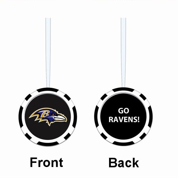 Item 421405 Baltimore Ravens Token Ornament