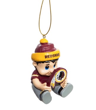 Item 421456 Washington Redskins Lil Fan Ornament