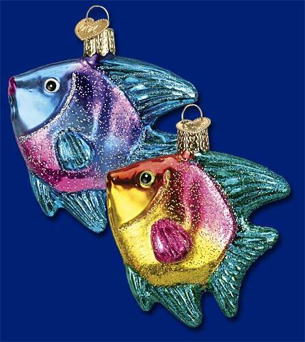 Item 425058 Tropical Angelfish Ornament