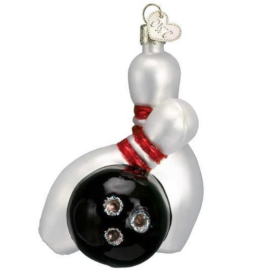 Item 425164 Bowling Ball and Pins Ornament