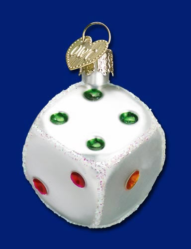 Item 425165 Dice Ornament