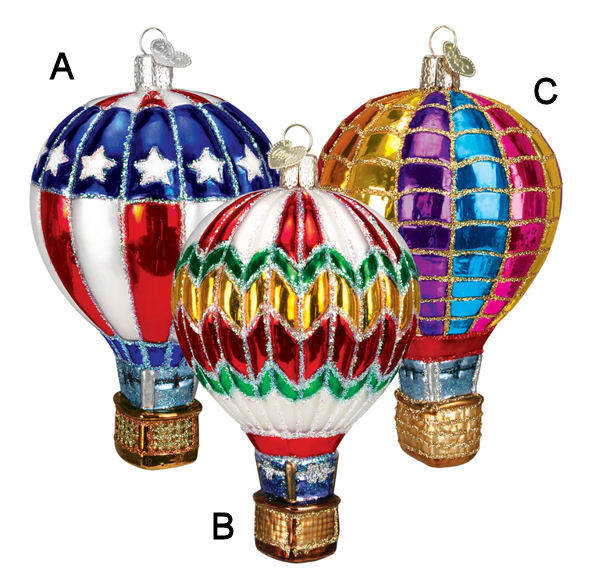 Item 425274 Hot Air Balloon Ornament