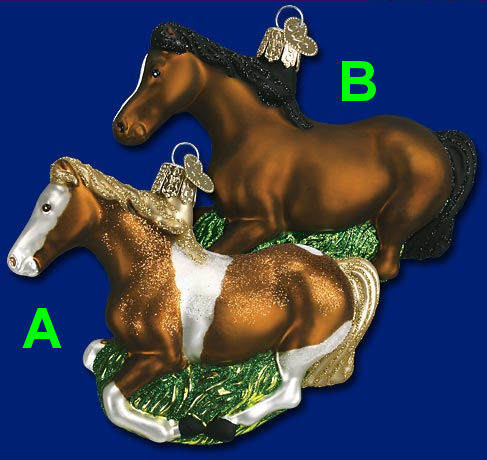 Item 425392 Mustang Horse Ornament