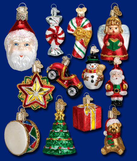 Item 425415 Mini Christmas Symbol Ornament