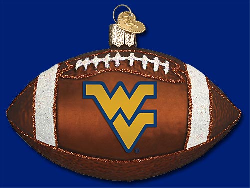 Item 425571 West Virginia University Mountaineers Football Ornament