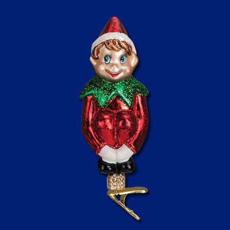 Item 425748 Christmas Pixie With Clip-On Ornament