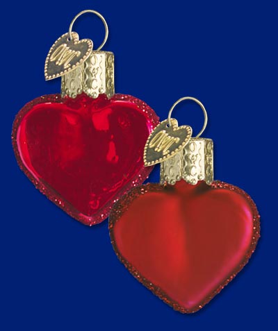Item 425754 Small Red Heart Ornament