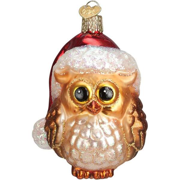 Item 425797 Santa Owl Ornament