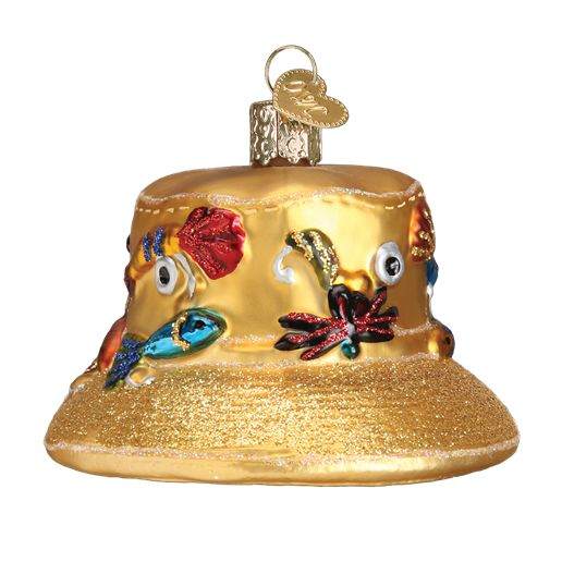 Item 425907 Fisherman's Hat Ornament
