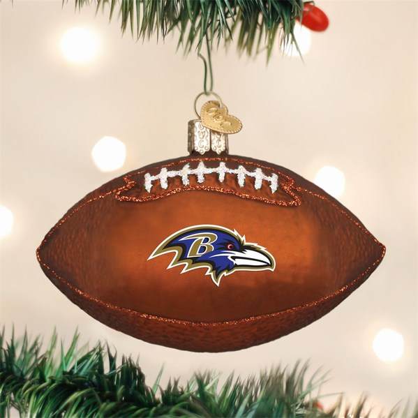 Item 425961 Baltimore Ravens Football Ornament