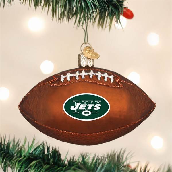Item 426019 New York Jets Football Ornament
