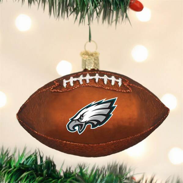 Item 426025 Philadelphia Eagles Football Ornament