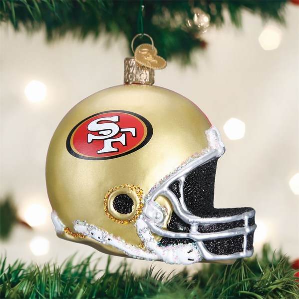 Item 426037 San Francisco 49ers Helmet Ornament