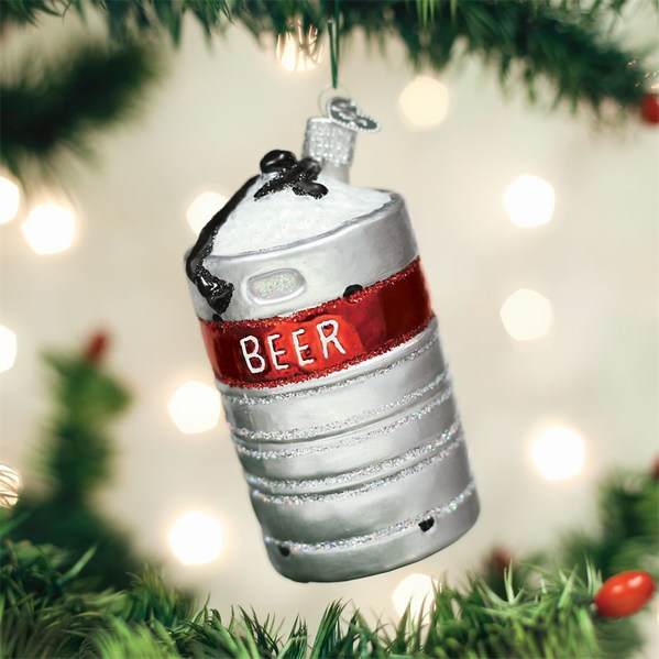 Item 426060 Beer Keg Ornament