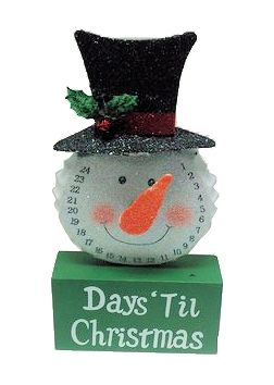 Item 431183 Days 'Til Christmas Countdown Snowman