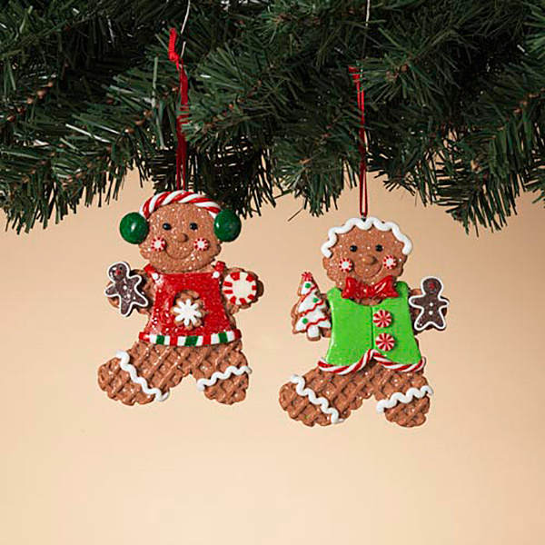 Item 431252 Gingerbread Girl/Boy Ornament