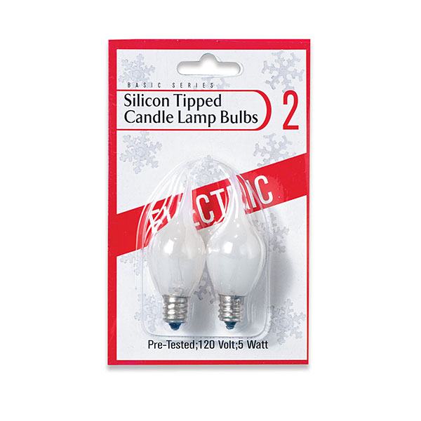 Item 431258 5 Watt Replacement Light Bulbs For Country Candoliers 2-Pack
