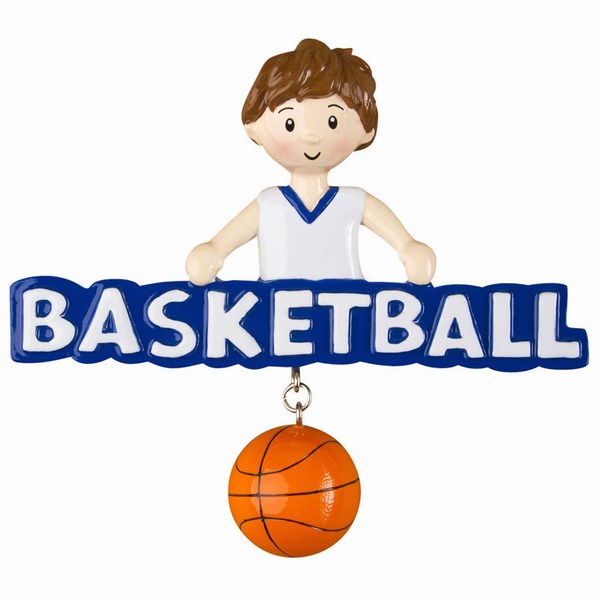 Item 459170 Basketball Boy Ornament