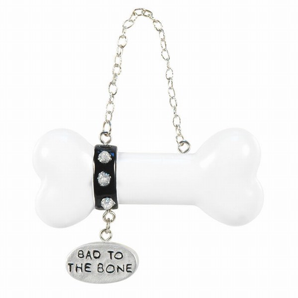 Item 459182 Bad To The Bone Dog Bone Ornament