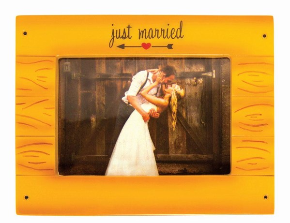 Item 459327 Rustic Wedding Photo Frame Ornament