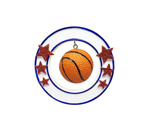 Item 459342 3D Basketball Ornament