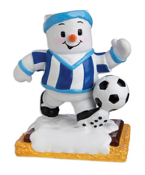 Item 459439 Marshmallow Soccer Player Boy Ornament