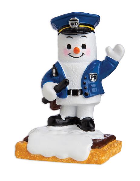 Item 459443 Marshmallow Policeman Ornament