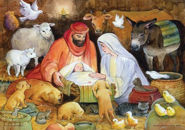 Item 473023 Adoring Animals Advent Calendar